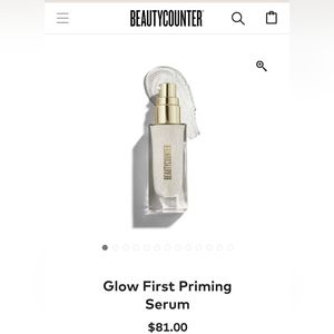 Beauty Counter Glow First Priming Serum